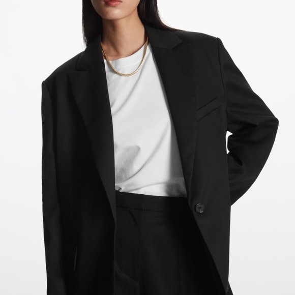 COS Jackets & Blazers - COS oversized black blazer size 8